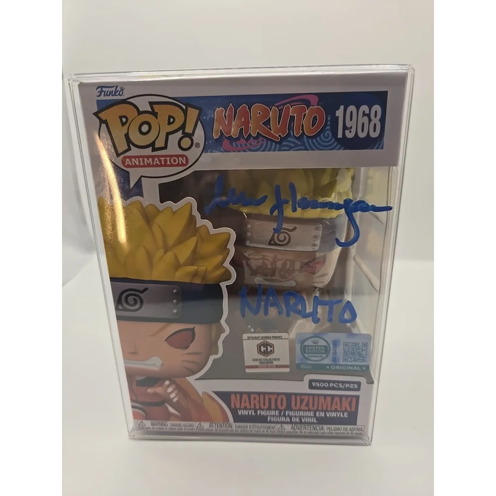Funko Pop! : Pop! Naruto Uzumaki 1968 - Chalice...(Signed By Eva Maile Flanagan)